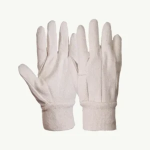 Drill Fabric Gloves (Natural) – GL-14