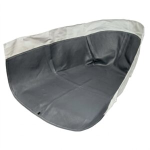 LEATHER BENCH APRON M/O COW LEATHER BLACK COLOR